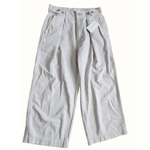 Universal Thread Womens Cropped Two-Way Trouser Pants Khaki Beige Size 2R NWT